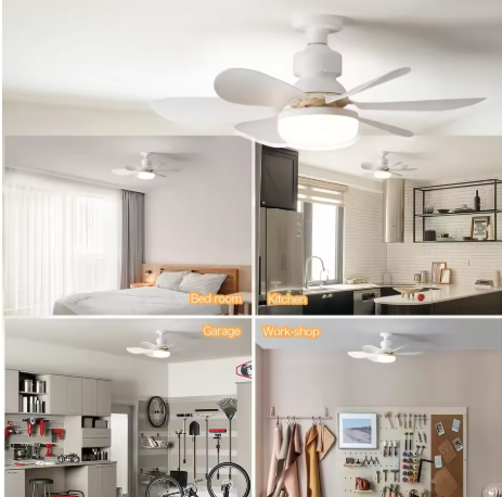 BRISA installé dans une chambre, une cuisine et un garage